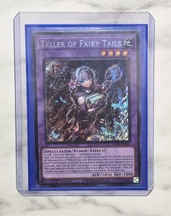 Yugioh! Teller of Fairy Tails BLZD-EN034 Secret Rare 1st Ed NM. Top Loaded. - Image 4