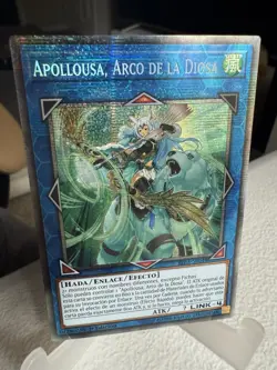 Yugioh Apollousa, Bow of the Goddess RIRA-EN048 1st Edition Starlight Spanish - Image 1