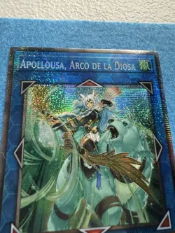 Yugioh Apollousa, Bow of the Goddess RIRA-EN048 1st Edition Starlight Spanish - Image 2