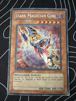 Yu-Gi-Oh Dark Magician Girl CT2-EN004 Secret Rare Limited Edition Promo - Image 1