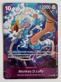 Monkey D. Luffy P-099 One Piece TCG Event Pack Vol. 8 Foil Promo NM - Image 1