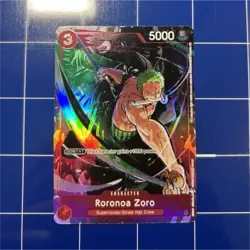 One Piece Card Game Roronoa Zoro ST01-013 (Gift Collection 2023) Foil - Image 1