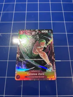 One Piece Card Game Roronoa Zoro ST01-013 (Gift Collection 2023) Foil - Image 2