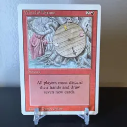 Wheel of Fortune Revised Edition MTG LP Condition - Image 1