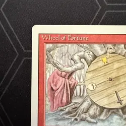 Wheel of Fortune Revised Edition MTG LP Condition - Image 4