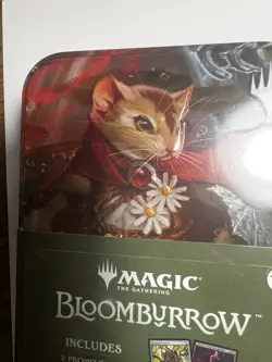 MTG Bloomburrow Mouse Collector Tin Sealed Magic the Gathering Unopened Mint - Image 3