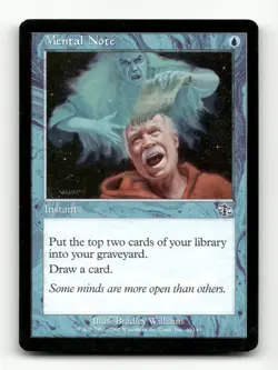 Mental Note Judgment #46 Magic the Gathering - Image 1
