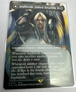 Sephiroth, Fabled SOLDIER (Borderless) (0317) Final Fantasy NM - Image 2