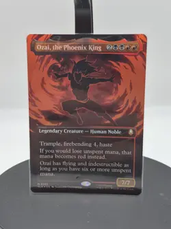 Ozai, the Phoenix King (0335) (Borderless) Avatar: The Last Airbender Foil - Image 1