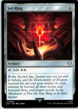 Sol Ring 284 Uncommon Commander: The Lord of the Rings: Tales of Middle-earth NM - Image 2
