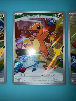 Charmander Bulbasaur Squirtle Pokemon TCG First Partner Illustration Collection - Image 3