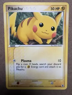 Pokemon TCG - 2004 EX Fire red & leaf Green - Pikachu 74/112 - NM - Image 1