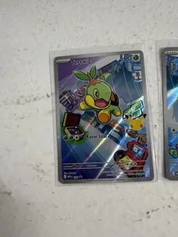 Pokemon TCG First Partner Illustration Collection Series 1 Gen 4 Sinnoh Turtwig - Image 2