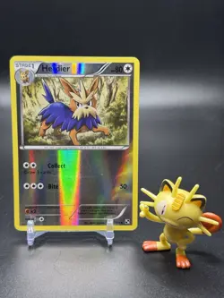 Herdier 82/114 Pokemon Black & White Reverse Holo - MP - Image 1