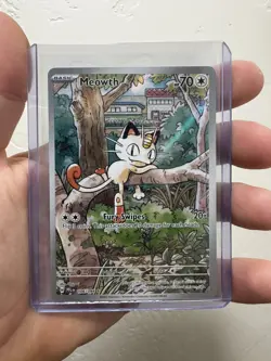 Pokemon TCG Meowth 106/094 Phantasmal Flames Illustration Rare MINT/Near Mint - Image 1