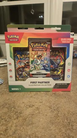 Pokemon TCG First Partner Illustration Collection Series 1 New Sealed - Image 1