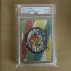 Pokemon WCS Yokohama Sticker PSA10 2023 Collectible Rare Card - Image 1