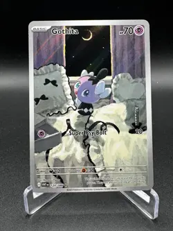 Pokemon TCG Gothita 124/086 SV: White Flare Illustration Rare Full Art Holo NM - Image 1