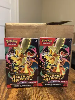 Pokemon TCG: Mega Evolution – Ascended Heroes Booster Bundle Lot (2 Boxes) - Image 2