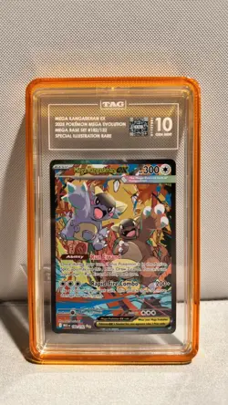 Tag 10 Mega Kangaskhan ex 182/132 SIR MEG Pokemon English - Image 2