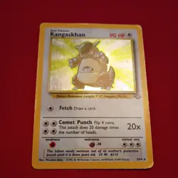 Kangaskhan 5/64 Holo Rare Jungle Pokemon MP - Image 1