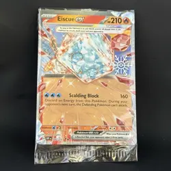 Pokemon Eiscue EX Sealed Double Rare Snowflake Stamp Stamped Holiday - Image 1
