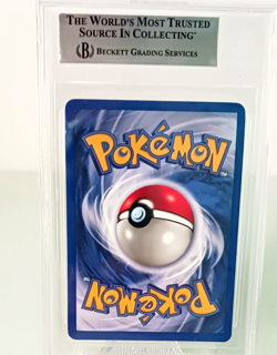 2000 Pokemon Team Rocket's 1st Edition Rare Holo Card Dark Weezing BGS 9 Mint - Image 2