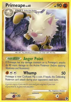 Pokemon - Primeape - 27/106 - Rare - Great Encounters - NM - Image 1