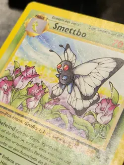 GERMAN! Smettbo / Butterfree - 33/64 Dschungel - 1st Edition Tcg Card Pokemon - Image 2
