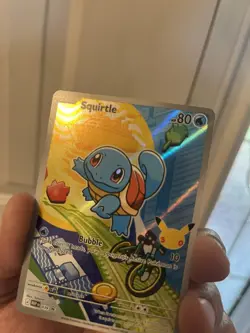 Pokemon Squirtle 039 First Partner Illustration Full Art Holo Promo - Image 5