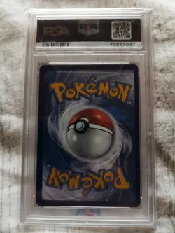 Pokemon Swsh alt art holo Evolving skies Rayquaza Vmax Eng PSA8 NM-MT - Image 3