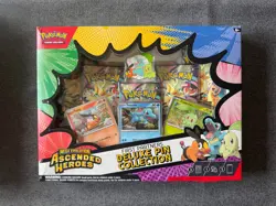 Pokemon TCG Ascended Heroes Deluxe Pin Collection Box - New & Sealed - Image 1