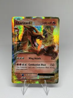 Pokemon Charizard EX 12/108 Evolutions Ultra Rare Holo 180 HP Card English TCG - Image 1