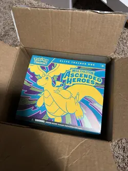 Pokemon TCG Elite Trainer Box Mega Evolution Ascended Heroes Open Box - Image 1