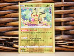 Pokemon PIKACHU 052/196 REVERSE HOLO | NM Near Mint | Lost Origin | 2022 - Image 1