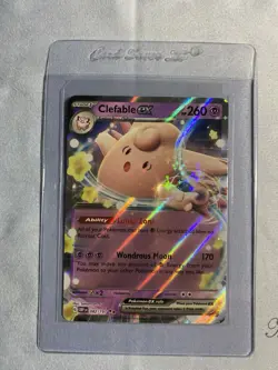 Pokemon Card Clefable EX 082/197 Half Art Obsidian Flames Near Mint - Image 3