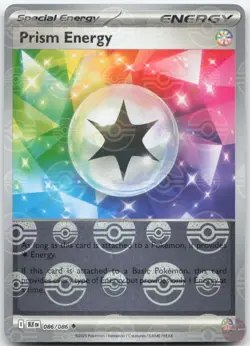 Prism Energy (Poke Ball Pattern) 086/086 Uncommon Black Bolt Pokemon Near Mint - Image 1