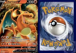 Charizard V 018/159 Holo V Rare Crown Zenith Pokemon Holo NM/M - Image 2