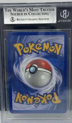 2000 Pokemon Team Rocket 1st Edition Dark Dugtrio HOLO R SWIRL BGS 9 - Image 2