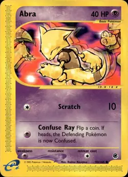 ABRA 93/165 COMMON EXPEDITION BASE SET POKEMON MP - Image 1
