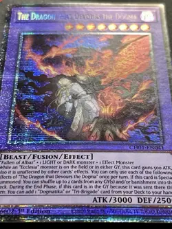 The Dragon That Devours The Dogma | CH01-EN041 | Starlight Rare | YuGiOh! - Image 2