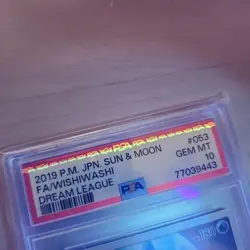 Yowashi CHR SM11b Dream League PSA10 Pokemon Card - Image 4