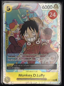 One Piece TCG The Best Vol. 2 PRB-02 - Monkey.D.Luffy OP07-109 SR - Image 3