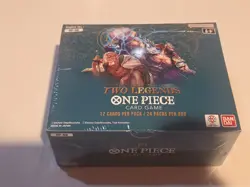 One Piece TCG OP-08 Two Legends Booster Box English Sealed - Image 1