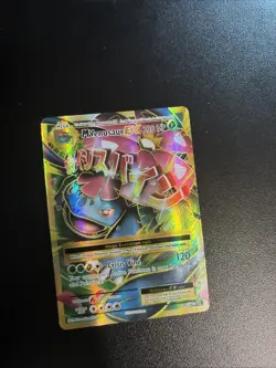 Pokemon TCG M Venusaur EX Full Art Holo Ultra Rare Card 100/108 Evolutions Mega - Image 3