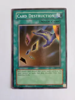 Card Destruction SDY-042 Super Rare Holo | Starter Deck Yugi | YuGiOh Card - Image 1
