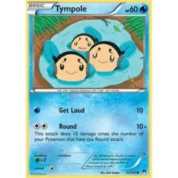 POKEMON CARD TYMPOLE 33/122 NO 535 TADPOLE POKEMON TCG CCG - Image 1