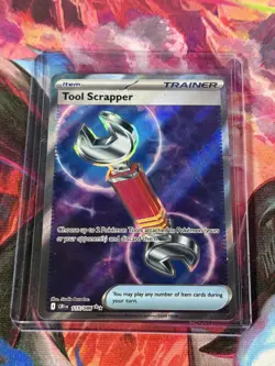 Pokemon Tool Scrapper 115/086 Secret Rare Full Art Surging Sparks SSP - Image 1