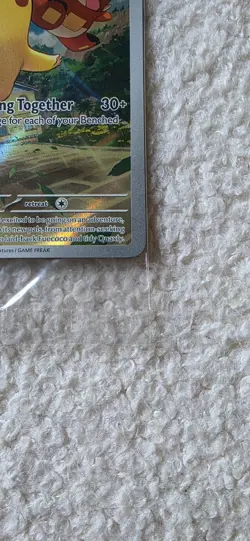Pokemon TCG Pikachu SVP027 Paldea Evolved Black Star Promo - SEALED *PRINTLINES* - Image 2