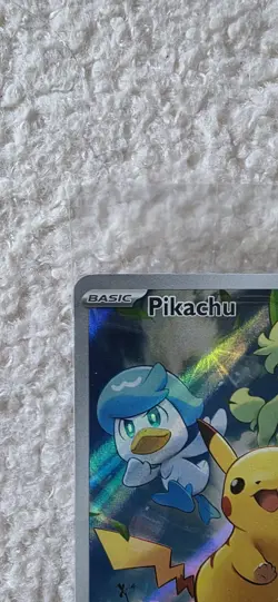 Pokemon TCG Pikachu SVP027 Paldea Evolved Black Star Promo - SEALED *PRINTLINES* - Image 4